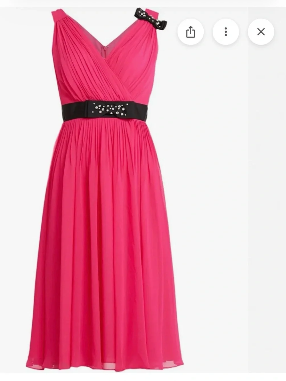 Kate Spade Embellished Bow Dress
